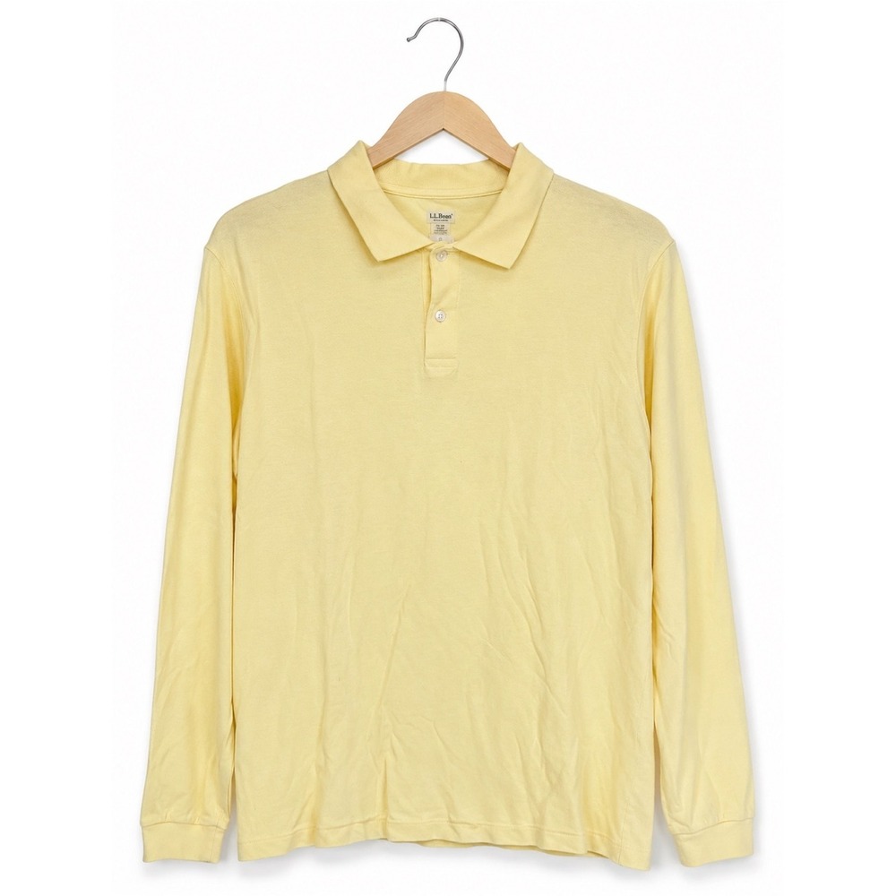 Old Navy Girls Yellow Uniform Polo Shirt XL 14-16 Long Sleeve Cotton‎ NEW